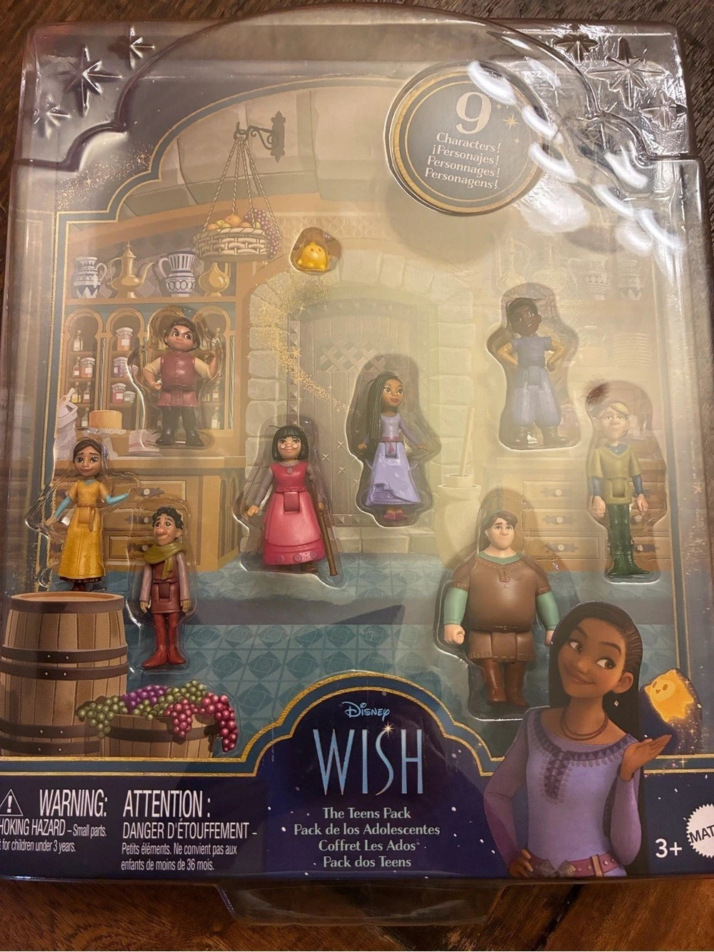 Mattel Disney Wish The Teens Pack Dolls & Accessories